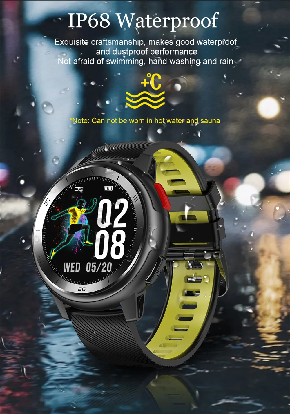 DT68 Смарт-часы для мужчин ЭКГ Smartwatch фитнес-трекер для измерения сердечного ритма IP68 Водонепроницаемые женские Смарт-часы спортивные наручные часы VS DT98 L5 L8