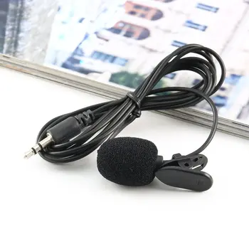 

Portable External 3.5mm Hands-Free Mini Wired Collar Clip Lapel Lavalier Microphone For PC Laptop Lound Speaker
