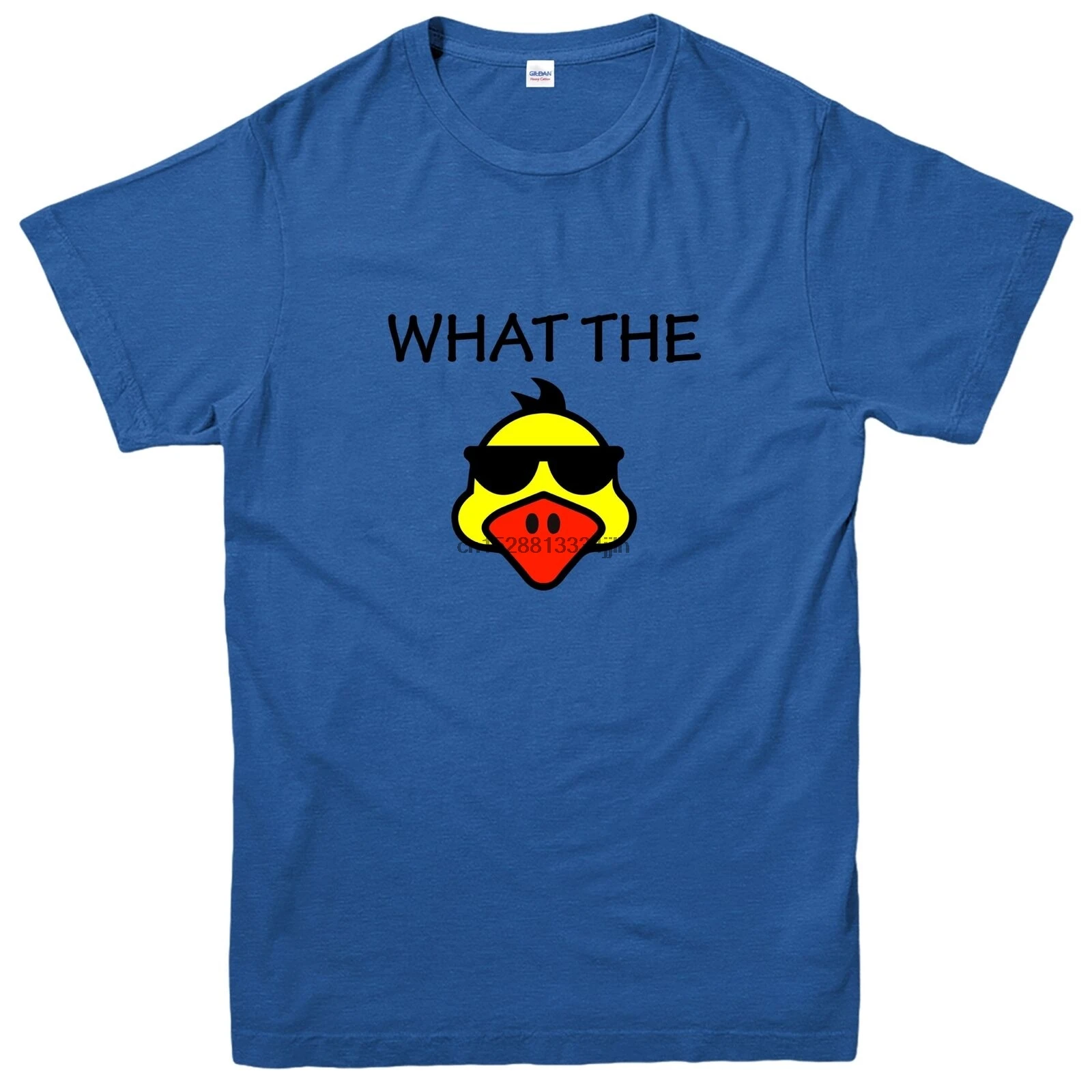 What The Duck футболка WTF Забавный дизайн вдохновляющая имитирующая Футболка Топ |