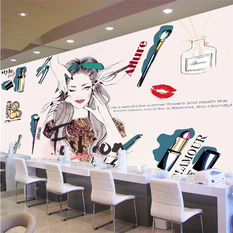 European-and-American-Hand-painted-Cosmetics-Manicure-Shop-Makeup-Shop-Background-Wall-Paper-3D-Beauty-Salon (4)