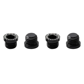 

4pcs Fixed Gear Mini Bicycle Bolts Mountain Bike Cantilever Aluminum Alloy V Brake Hole Replacement Parts Universal M10x1.25