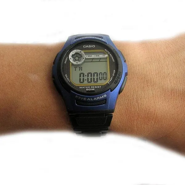 Casio W-213-2A мужские японские 