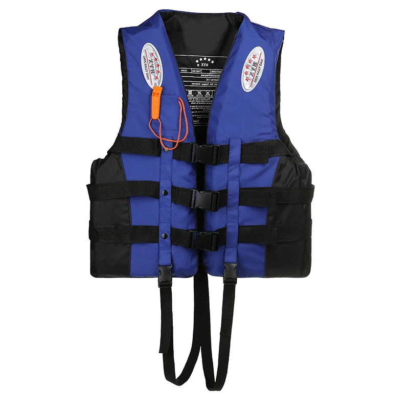 

Life Jacket Kayak Snorkeling Buoyancy Aid Vest Rowing Blue Adult Water Sports Fishing Drifting Outdoor Sports Life Jacket