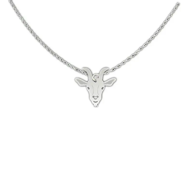 

100pcs/lot Goat Necklace Goat Jewelry Goat Gift