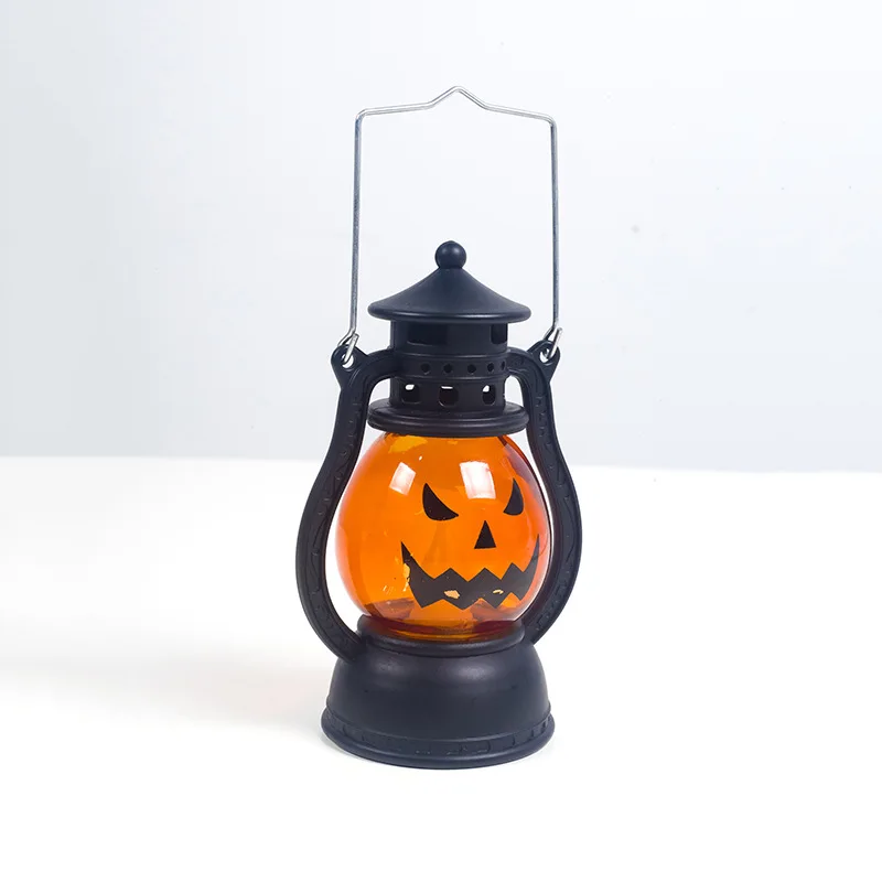 Halloween Pumpkin Lanterns Hanging Oil Lamp Wind Light Dazzling Toys for Halloween Decor Haunted House Decoration Halloween Pumpkin Lanterns Hanging Oil Lamp Wind Light Dazzling Toys for Halloween Decor Haunted House Decoration