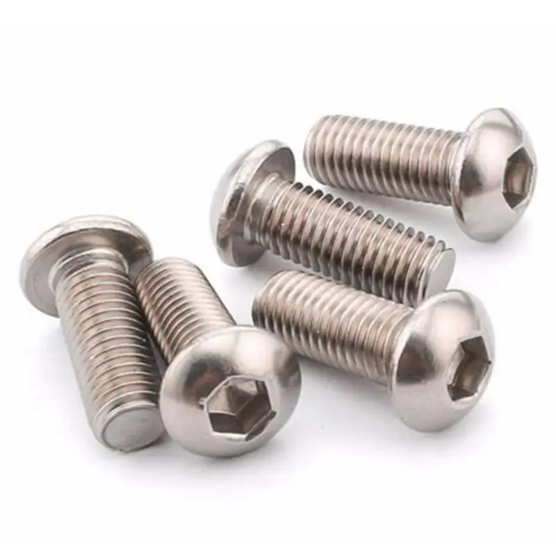 M5x8mm 304 из нержавеющей стали с шестигранной головкой винты болты 80 шт