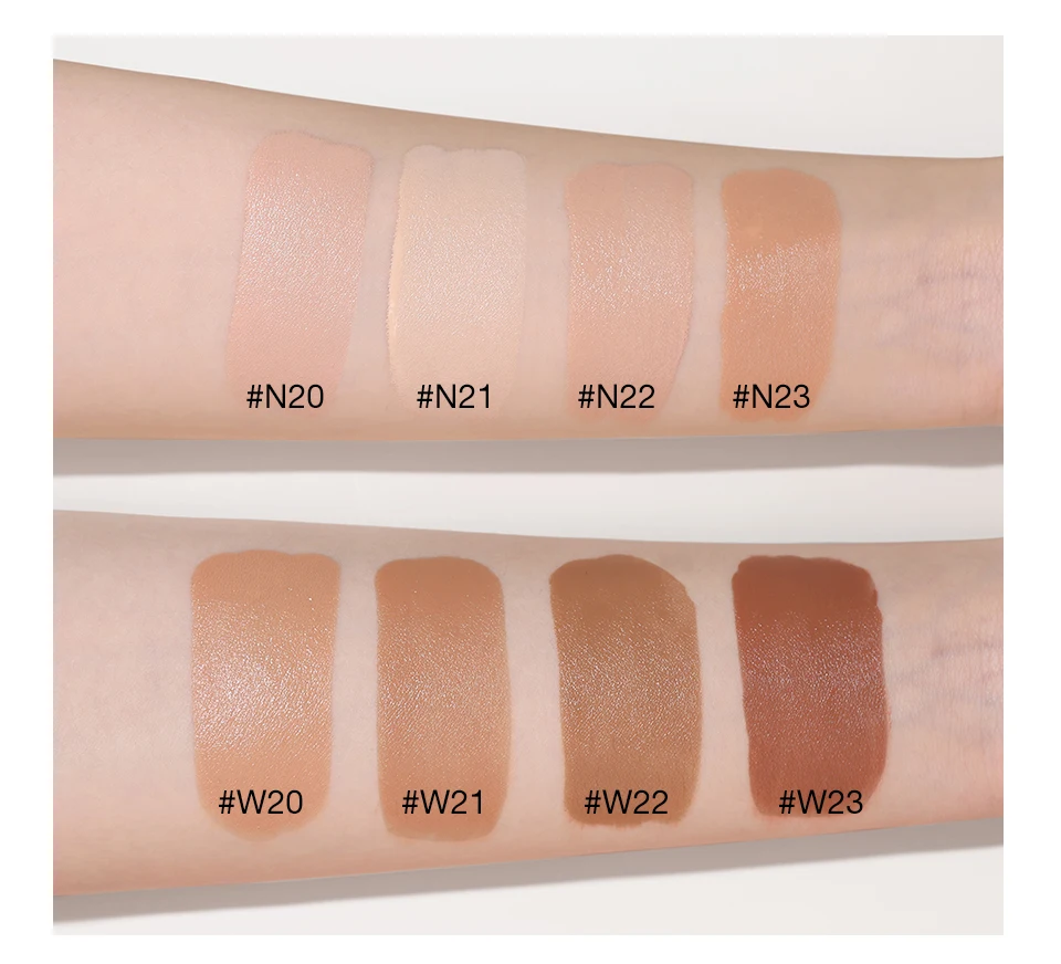 Banxeer Essência Fundação Líquida Sedosa Suave Base Maquiagem Poros Cicatriz Cobertura Completa Pele Branca Preta Rosto Cosméticos 6 Cheap Base p rosto