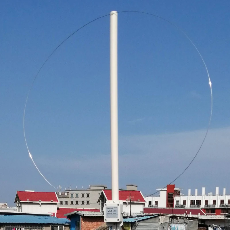 

MLA-30 ring active Receive antenna MW SW balcony erection antenna 100kHz - 30MHz For HA SDR Shortwave radio medium wave