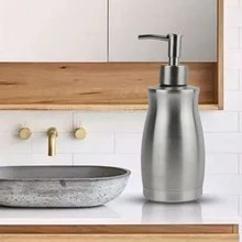 Дозатор мыла из нержавеющей стали, ручное мыло, устройство для ванной комнаты, оборудование для хранения