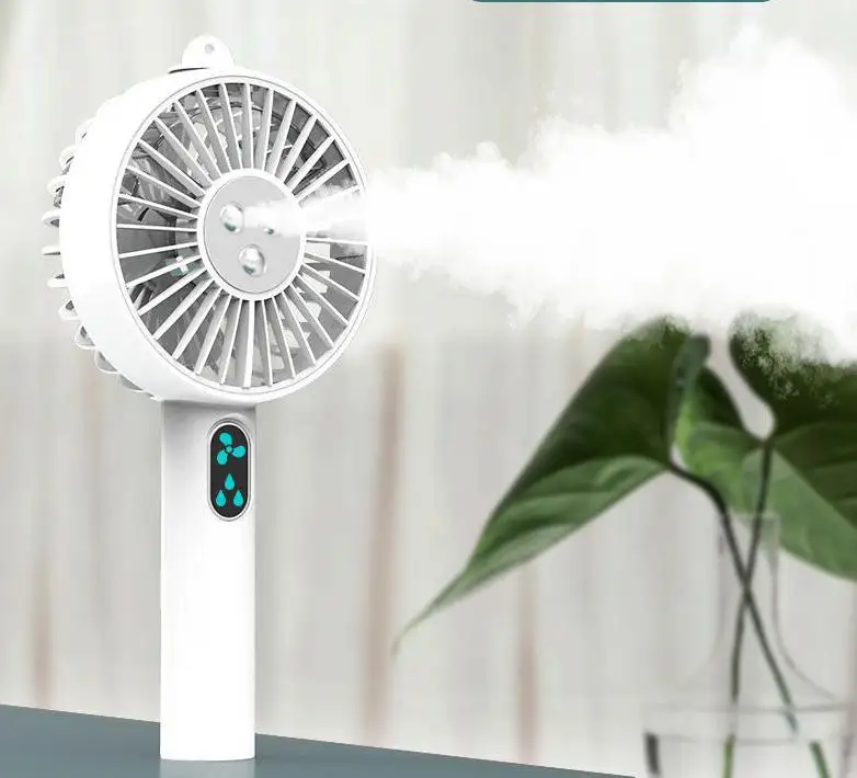 mini hand fan with water