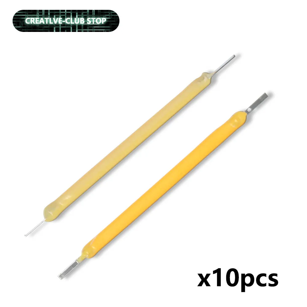 

10Pcs 38mm DC 3V 6V 9V Bulb Filament Lamp Parts 100mA 45mA LED Light Accessories Diode Filame For Repair LEDs Edison Light Bulb