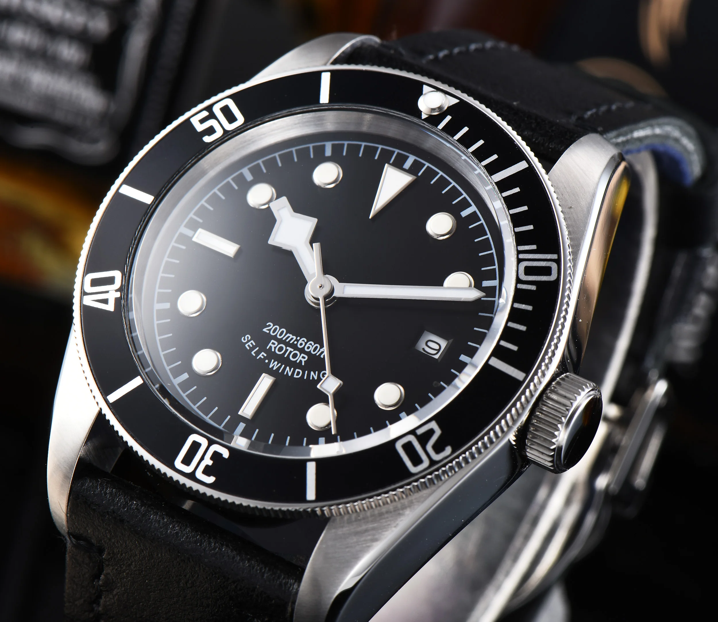 

41mm Corgeut watch Sapphire Glass sapphire glass date Automatic movement Men's watch