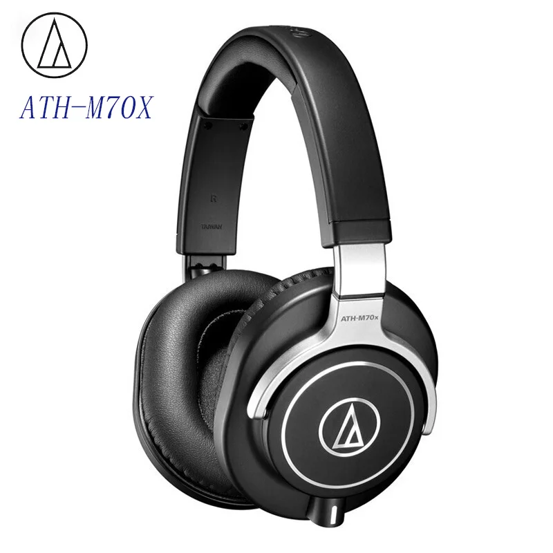 Оригинальный Audio-Technica ATH-M70x Проводные Наушники Профессиональные мониторные