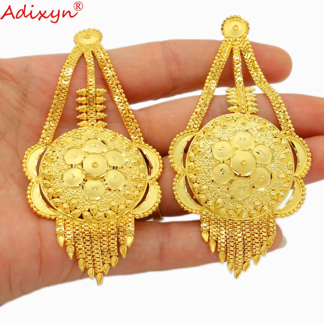 Top 157+ gold plus earrings esthdonghoadian