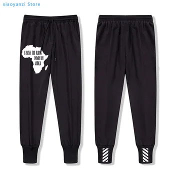 

Africa men women sweatpants I Bless Rains Down In sportser long pants Black Spring Summer High Quality trousers sweatpant