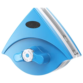 

Adjustable Glass Sweeping Magnetic Window Cleaner With Ruler Household 5-25mm Surface Brush Sewing Machine Double Sided Durable