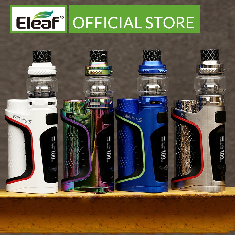 Cheap  Warehouse Original Electronic Cigarette Kit Eleaf iStick Pico S with ELLO VATE kit 100W max wattage