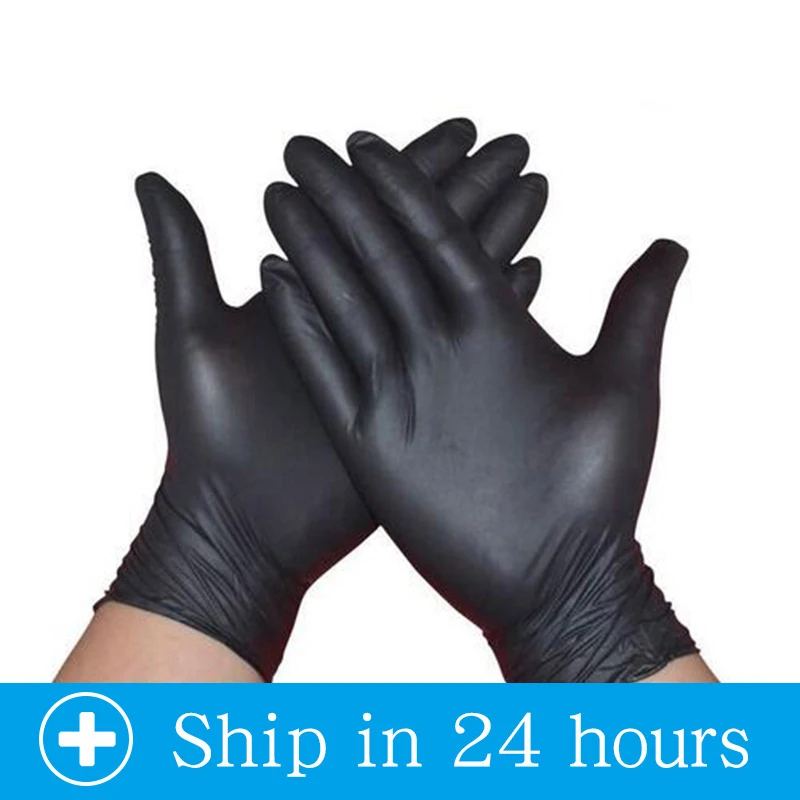 Transparent Disposable PVC Gloves 50/100 PCS for Home Cleaning