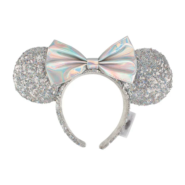 2022 Disney Mickey Ears Headband Firework Headband with Castle Peter Pan Cosplay Hairband Disneyland Letter Headband Gift Mickey Headband 19