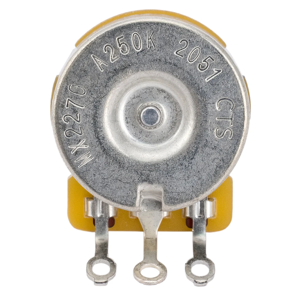 Potenziometro Audio Tolleranza 10 Potenziometro CTS 1 Meg Ohm 3/8" Albero Corto Split Conico Per Chitarra Elettrica - Tolleranza 10% Potenziometer - Foto 4
