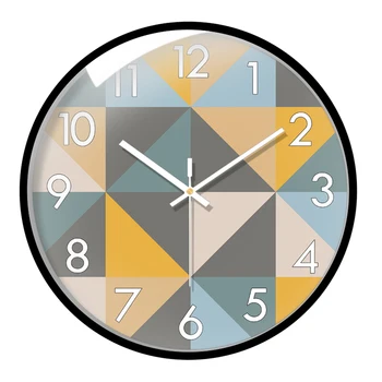 

Nordic Wall Clock Modern Design Mechanism Living Room Hang Table Quartz Kitchen Loft Wall Watch Silent Reloj Mural Decor SC150