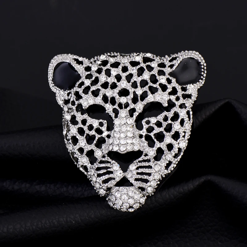 Rhinestone Sweater Pin Brooches | Panther Jewelry Women