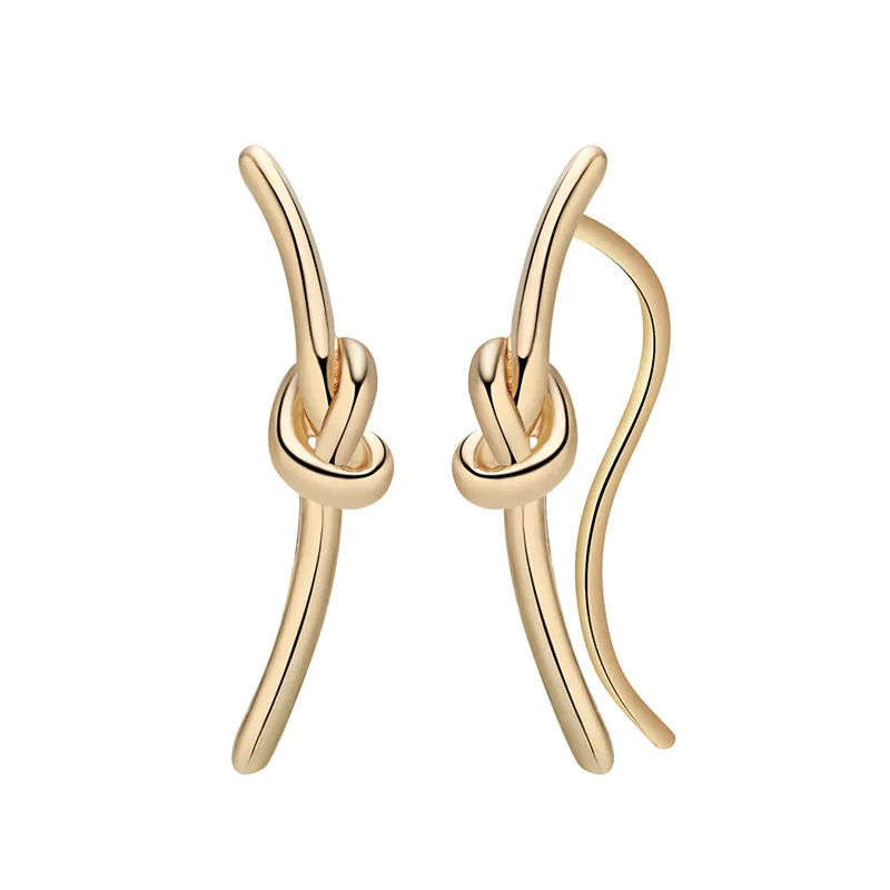 Cxwind Gemetric круглые серьги-кольца с бусинами, серьги-кольца, серьги-капли, модные серьги для скалолазания, ювелирные изделия - Окраска металла: CX-AE091-G