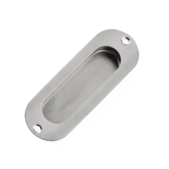 

AYHF-1pcs Rectangular Face Fix Flush Recessed Sliding Door Pull Handle Stainless Steel