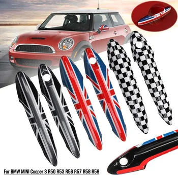 

2pcs Car Styling Exterior Door Handle Cover Trim ABS Fits for BMW for MINI Cooper S R50 R53 R56 R57 R58 R59