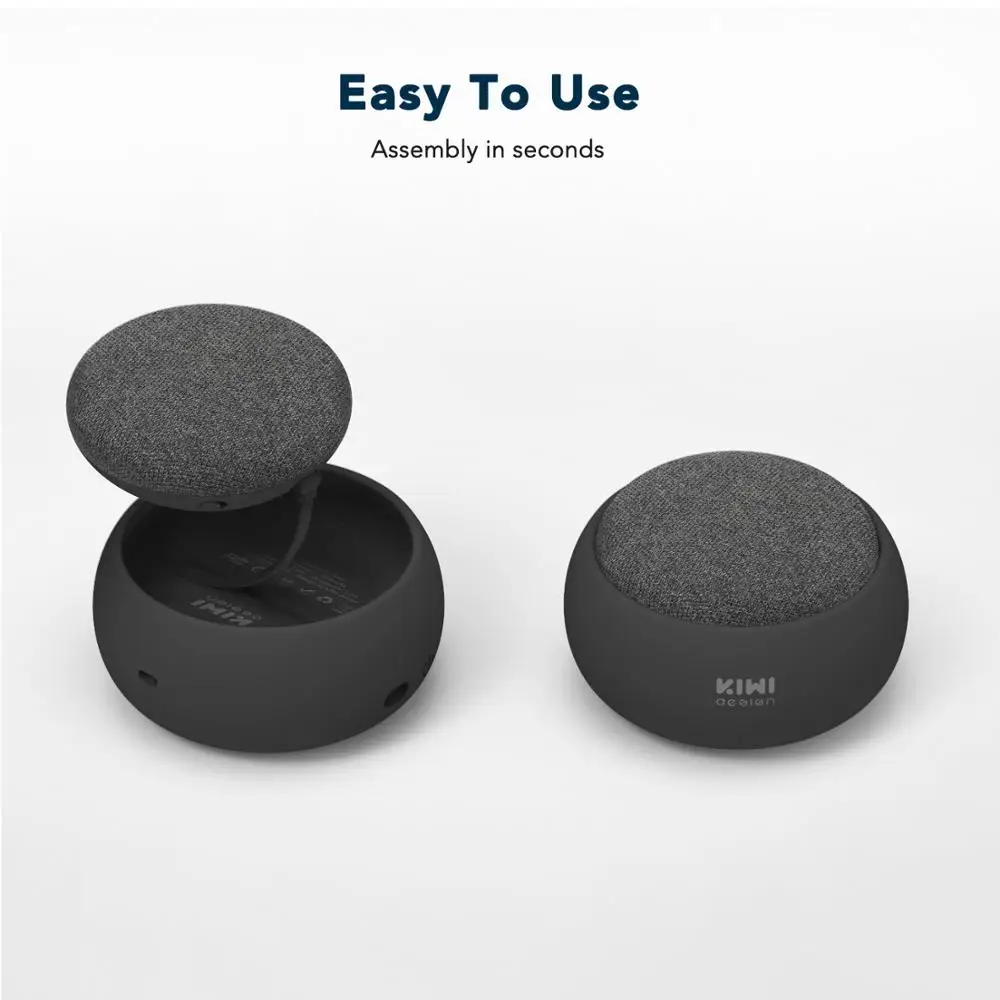 Ceny KIWI design ładowalna podstawa baterii 7800mAh dla Google Home mini, przenośna ładowarka sieciowa Google Nest mini
