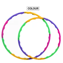 Съемный обруч для взрослых и детей Фитнес Круг Пластиковый массажный Гимнастический обруч игрушка