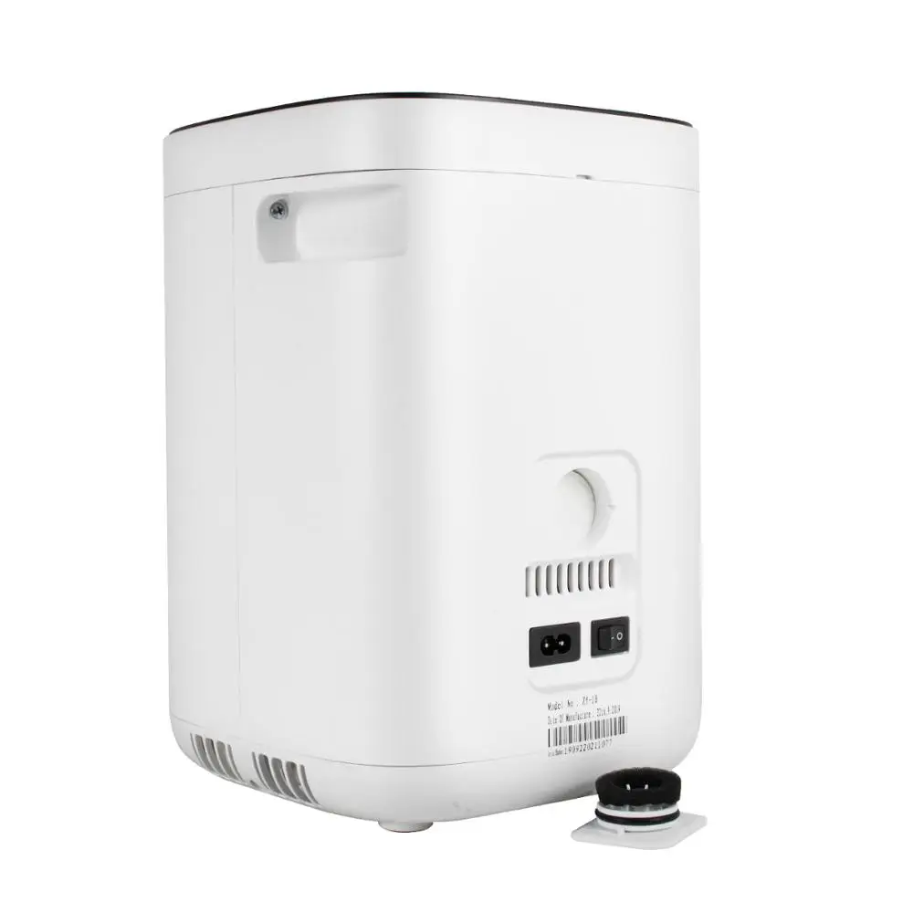  Touch Screen 1-6L/min Adjustable Oxygen Concentrator Portable Oxygen Machine with Voice Function Fo