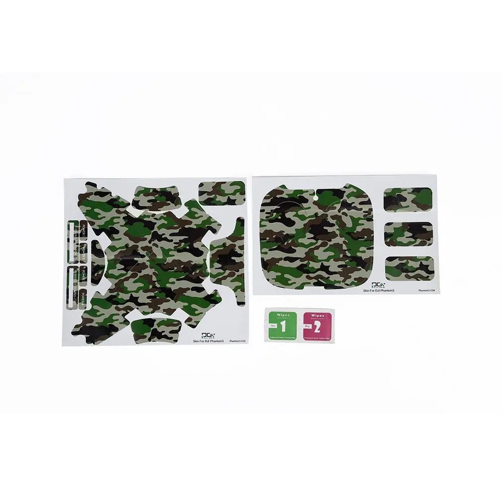 

Forest Camouflage PVC Decal Skin Sticker For Phantom 3 Copter Controller