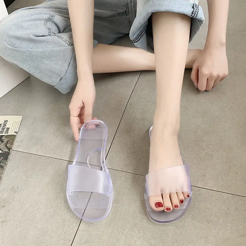 Fashion Jelly Slippers | Fashion Plastic Slippers | Plastic Sandals - Men's Slippers - Aliexpress