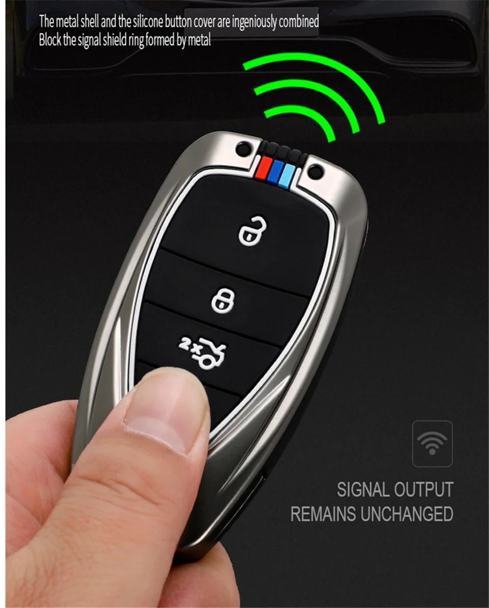 Cover per chiave/telecomando per Chevrolet Malibu Equinox Cruze Camaro 2016 2017 2018 2019 supporto Shell accessori Car-Styling - H20c4c45c4dcf4587ae801721b0a593caP