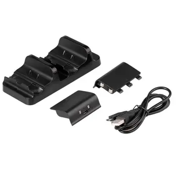 

Dual Charging Base Driver Portable Charger for Xbox-One Slim Controller Joystick B85B