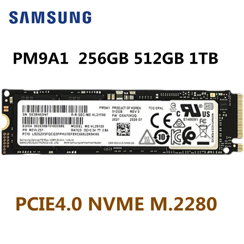 いします SAMSUNG PM9A1(MZVL21T00) 1TB SSD NVMeの通販 by ふわりん's shop｜サムスンなら