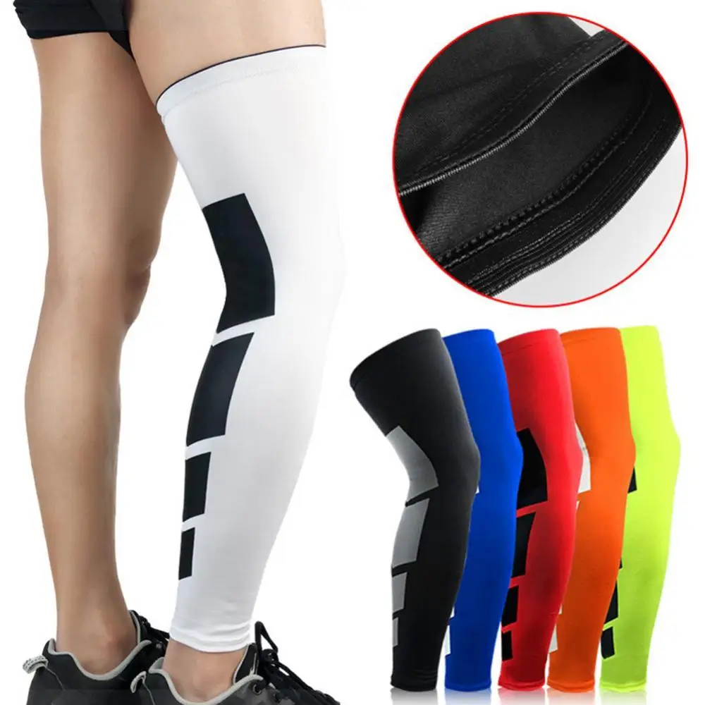 Basketball Protective Gear Sports Protection Knee Pads Thigh Leg Sleeve 1PC 