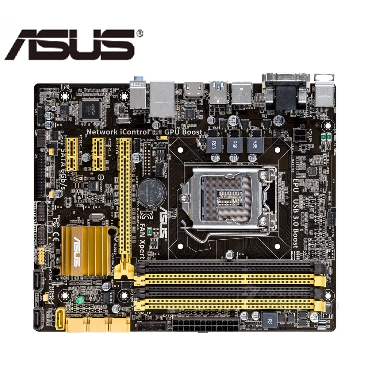 Материнская плата ASUS M4N68T-M LE V2 M-ATX системная плата с разъемом AM3 M4N68T DDR NVIDIA GeForce 7025/nForce 630a настольная материнская плата