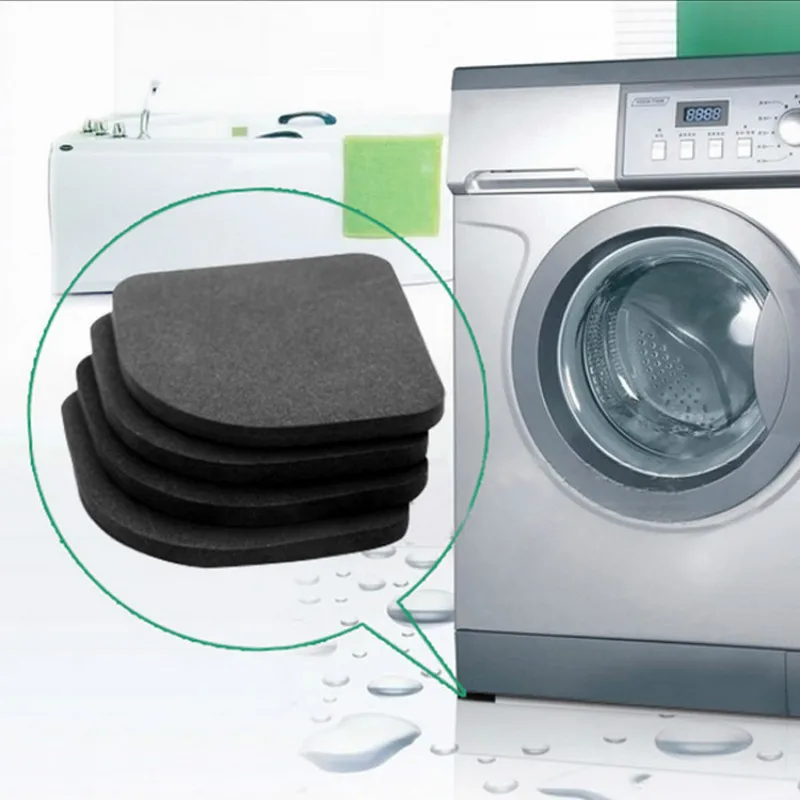 

High Quality Multifunctional Washing Machine ,Sofa,table Shock Pads Non-slip Mats Refrigerator Anti-vibration Pad 4pcs/set