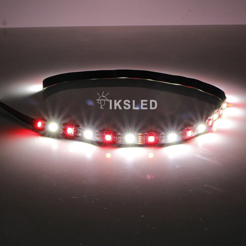 Супер яркий 5050RGB + W большой чип Золотой провод медный кронштейн RGBW гибсветильник |