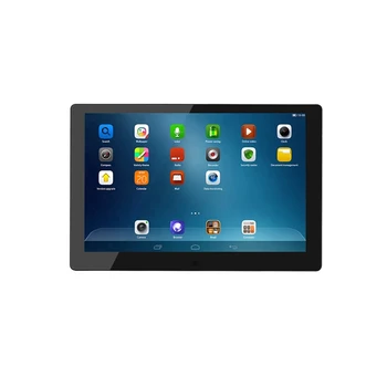 

Full hd black color 10 inch android capacitive pos lcd touch screen monitor for market advertisement headphone speaker driver