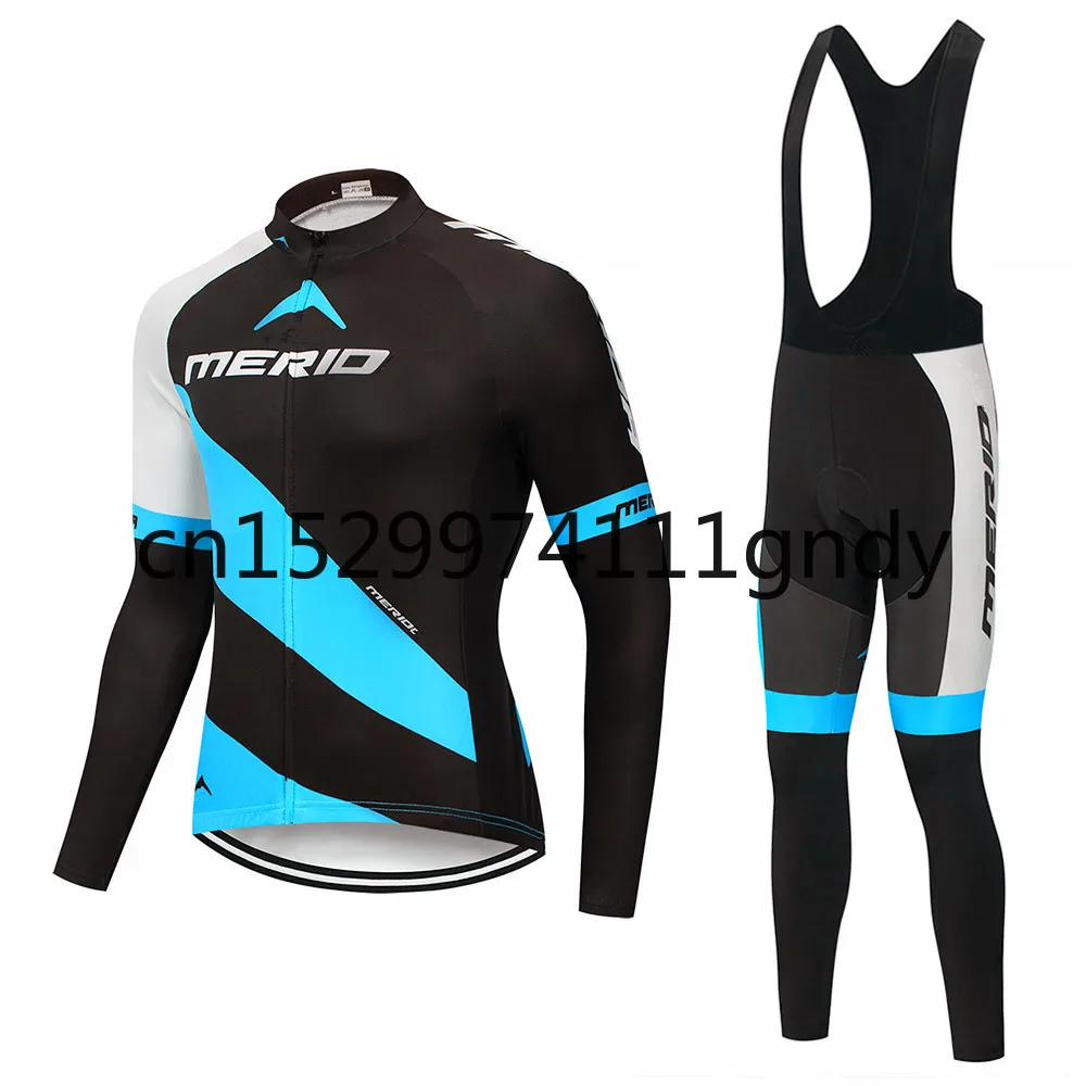 

2020 Spring Breathable Cycling Jersey Set MTB Bicycle Clothing Maillot Ropa Ciclismo Long Sleeve Bike Clothes Cycling Set