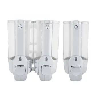 

350 / 700ml Wall-mounted Foam Soap Lotion Dispenser Home Hotel Soap Dispenser Plastic fashionable Refillable Bottles