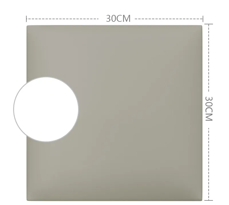 30cmx30cmx2pcs Изголовье мягкая Наклейка на мешок фон татами стена вокруг кровати Вай детская Краш мягкая сумка спальня Задняя Пена Наклейка на стену - Цвет: 30cmx30cmx2pcs