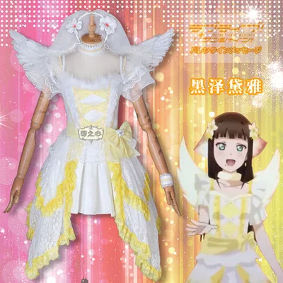 Аниме Lovelive Солнечный свет! Aqours всех членов таками тика Рико Рождество Gekijouban следующий сверкающий костюм для косплея «лолита» униформа - Цвет: as pic