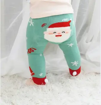 

Boys Girls Trousers Pants Bottom New Large PP Pants Socks 2pcs Baby Girl Boy Winter Children Warm Pants Legging Pants