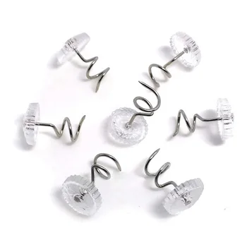 

Round Headliner Stainless Steel Repair Pins Upholster Home Transparent