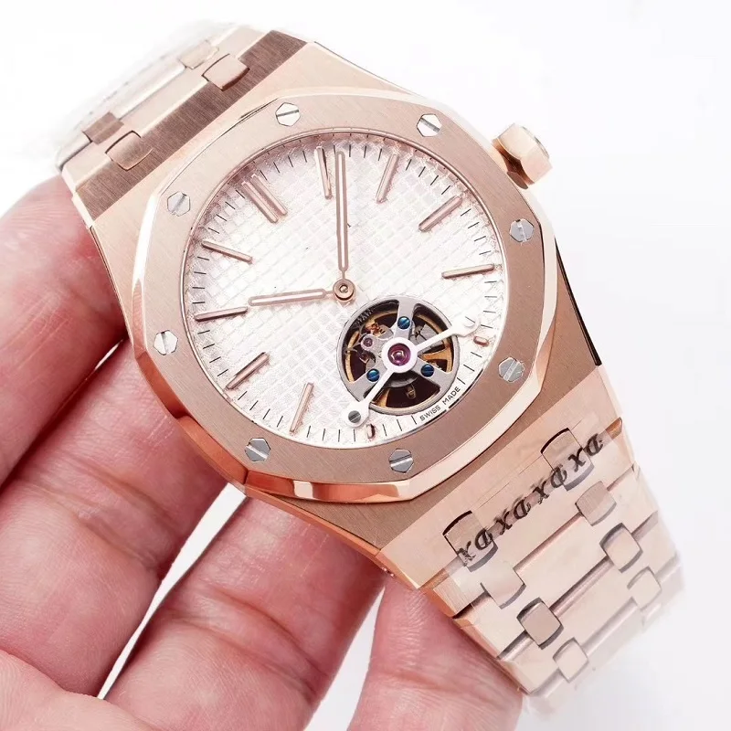 

41mm Royal Watch Men Oak Hand Winding 2924 Movement Watch Watches Men sapphire crystal Watch AAA