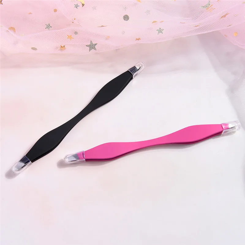 

1pc Tweezers Rose Beauty Makeup Tools Double Ends Eyebrow Tweezer Anti-Static Eyelash Extension Pincet For Maquiagem